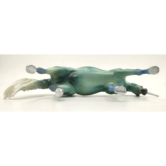 Retired Breyer LE MUR EXCLUSIVE Unicorn Of The Sea 62060 with Sequin Cape - Picture 13 of 16